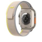 Apple Watch Ultra 49mm / Series 8&7 45mm / SE 2&6&SE&5&4 44mm용 나일론 시계줄, Apple Watch 46mm / 49mm / 45mm / 44mm용