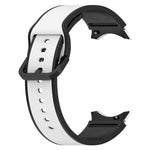 투톤 실리콘 시계줄, 삼성 갤럭시 워치4 클래식 46mm / 워치4 44mm용, 삼성 갤럭시 워치4 클래식 42mm / 워치4 40mm용, 삼성 갤럭시 워치5 프로 / 워치5용