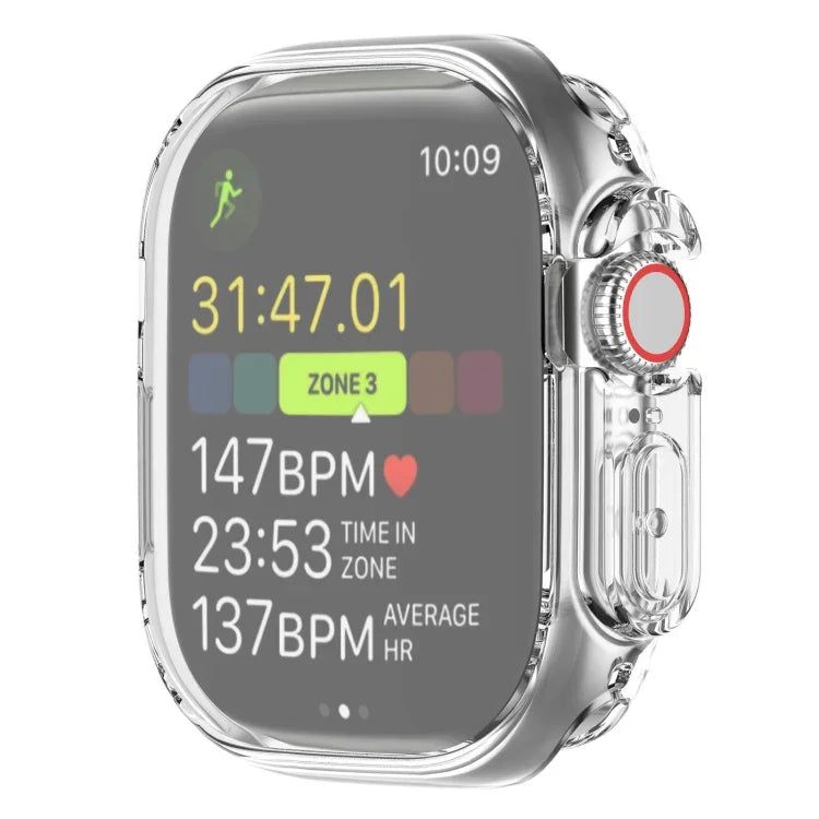 Apple Watch Ultra 1 / 2 / 3 49mm용 TPU 올인원 투명 보호 케이스, Apple Watch Ultra 1 / 2 / 3 49mm용