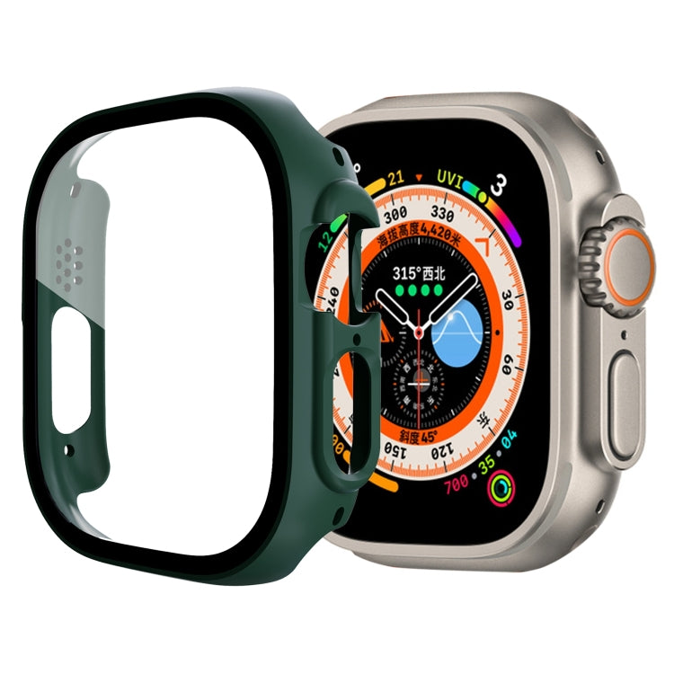 강화 유리 필름 PC 시계 케이스, Apple Watch Ultra 1 / 2 / 3 49mm용