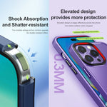 ROCK Guard Transparent Phone Case, For iPhone 14, For iPhone 14 Plus, For iPhone 14 Pro, For iPhone 14 Pro Max