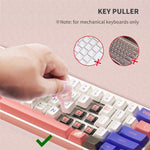 Q6E 7 in 1 Bluetooth Headphone Computer Keyboard Cleaning Tools Set, Q6E Blue, Q6E Pink