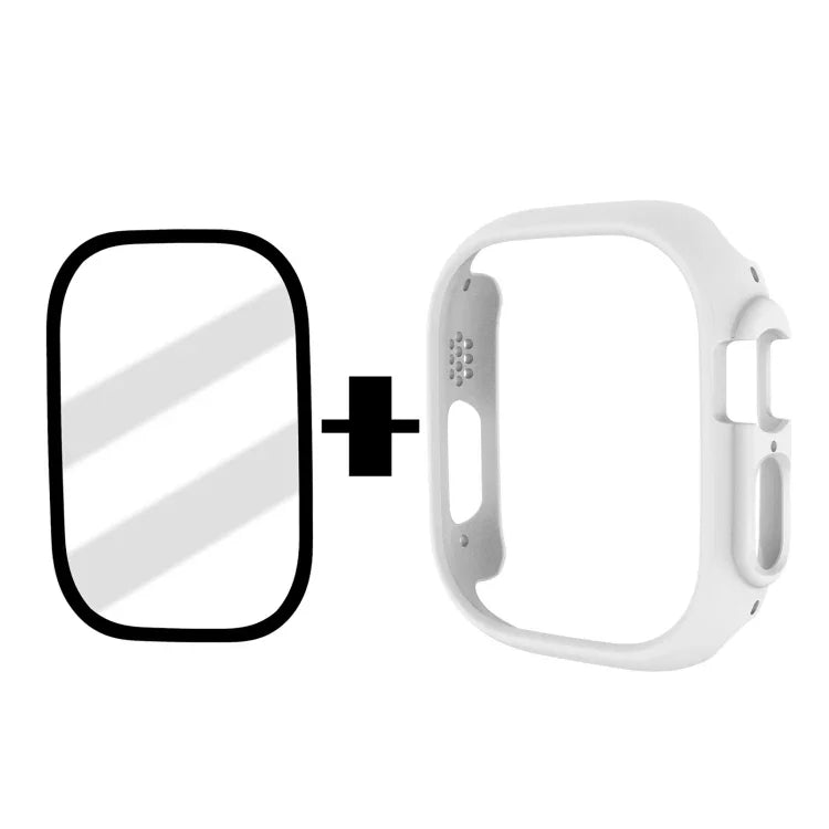 강화유리 필름 무광 PC 시계 케이스, Apple Watch Ultra 3 / 2 / 1 49mm용