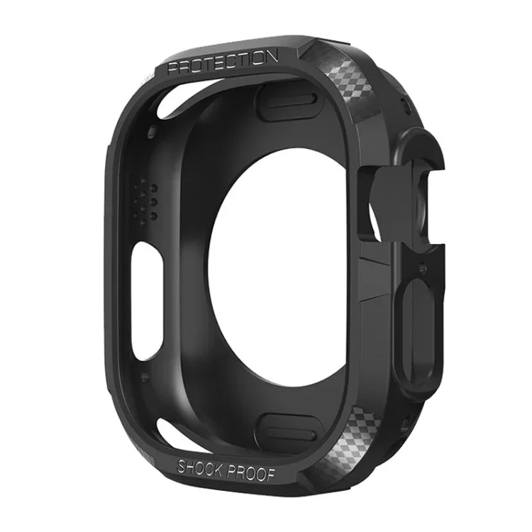 3중 방수 TPU 카본 파이버 보호 케이스, Apple Watch Ultra 3 / 2 / 1 49mm용