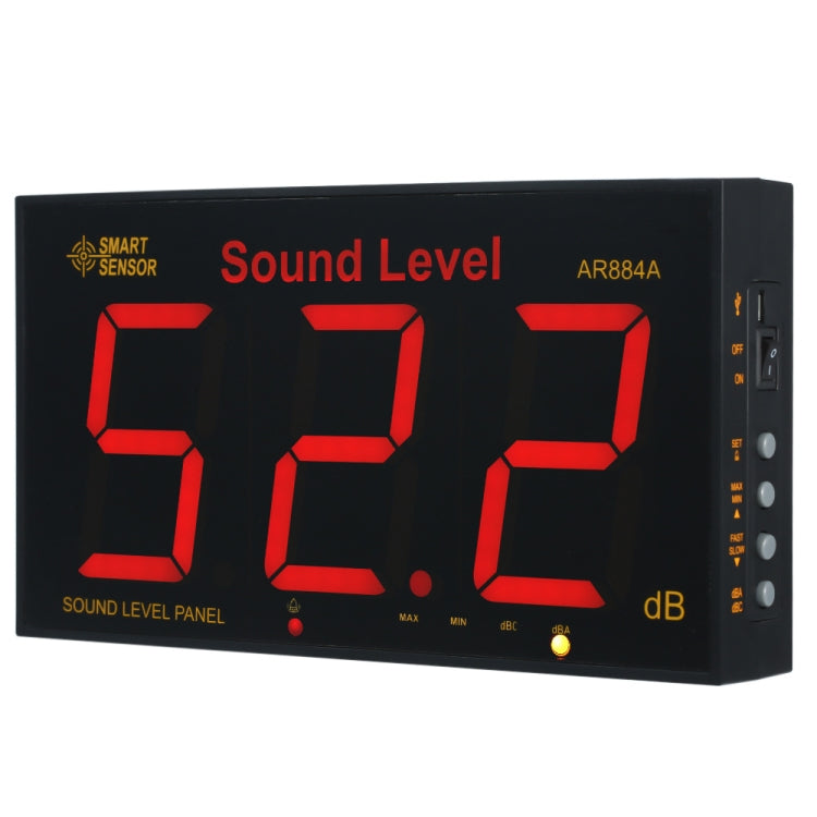 SmartSensor AR884A 스마트 벽걸이 소음 측정기