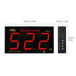 SmartSensor AR884A 스마트 벽걸이 소음 측정기