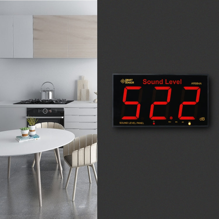 SmartSensor AR884A 스마트 벽걸이 소음 측정기