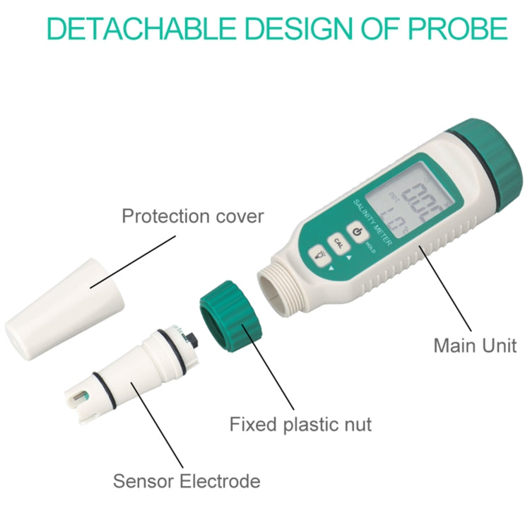 SmartSensor AR8012 휴대용 디지털 염도계, AR8012