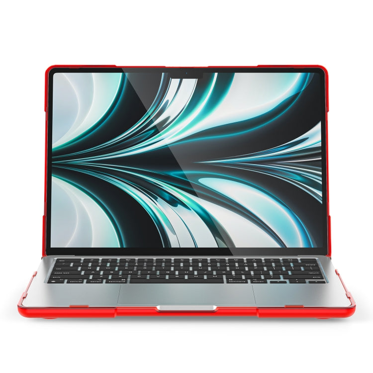 TPU + PC 투톤 충격 방지 노트북 보호 케이스, MacBook Air 13.6인치 A2681 2022 / M3 2024 A3113 / M4 2025 A3240용