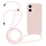 Crossbody Lanyard Liquid Silicone Case, For iPhone 13 Pro Max, For iPhone 12, For iPhone 12 Pro