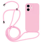 Crossbody Lanyard Liquid Silicone Case, For iPhone 13 Pro Max, For iPhone 12, For iPhone 12 Pro