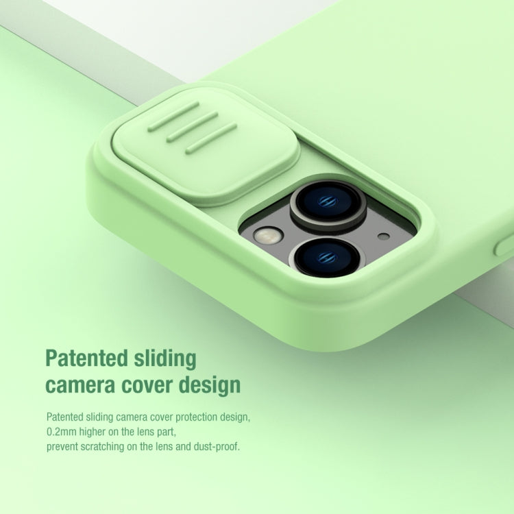NILLKIN CamShield Liquid Silicone Phone Case, For iPhone 14 Pro, For iPhone 14 Plus, For iPhone 14, For iPhone 14 Pro Max