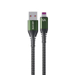 WEKOME WDC-169I Raython 시리즈 6A USB to 8핀 고속 충전 데이터 케이블, 길이: 1m