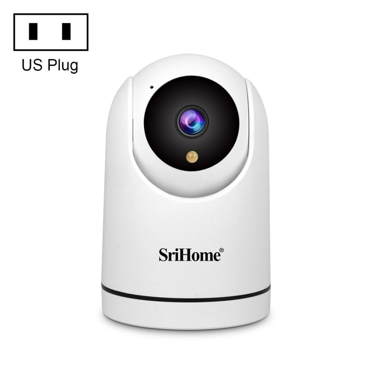 SriHome SH042 2.0MP 1080P HD AI WiFi 팬틸트 감시 카메라, SH042