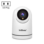 SriHome SH042 2.0MP 1080P HD AI WiFi 팬틸트 감시 카메라, SH042