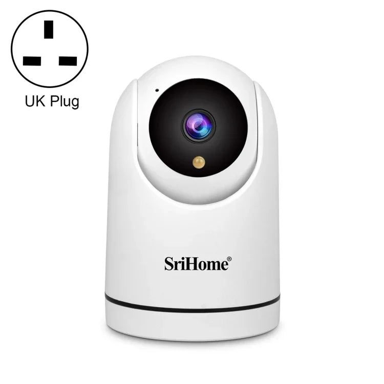 SriHome SH042 2.0MP 1080P HD AI WiFi 팬틸트 감시 카메라, SH042