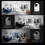 SriHome SH042 2.0MP 1080P HD AI WiFi 팬틸트 감시 카메라, SH042