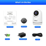 SriHome SH042 2.0MP 1080P HD AI WiFi 팬틸트 감시 카메라, SH042