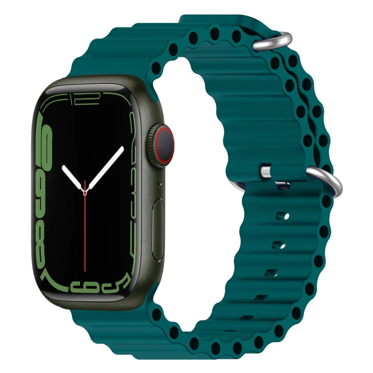 오션 실리콘 시계줄, Apple Watch Series 8&7 41mm용, Apple Watch Series 8&7 41mm / SE 2&6&SE&5&4 40mm용