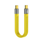 100W 40Gbps USB-C/Type-C to USB-C/Type-C FPC 유연한 데이터 케이블, 길이: 13.8cm, 40Gbps USB-C/Type-C to USB-C/Type-C