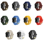 통기성 피부 친화적 실리콘, 애플 워치용, 울트라 49mm / 시리즈 8&7 45mm / SE 2&6&SE&5&4 44mm / 3&2&1 42mm, 시리즈 8&7 41mm / SE 2&6&SE&5&4 40mm / 3&2&1 38mm