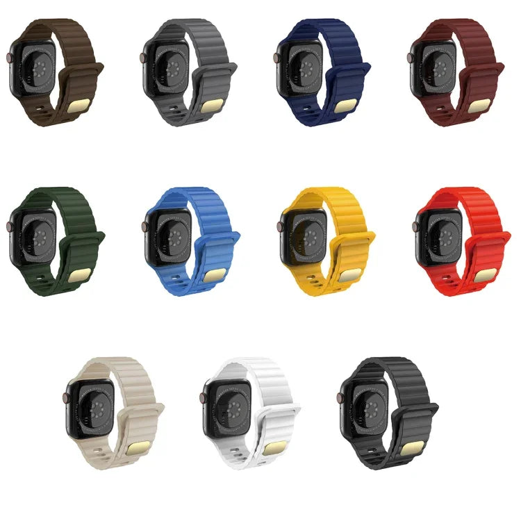 통기성 피부 친화적 실리콘, 애플 워치용, 울트라 49mm / 시리즈 8&7 45mm / SE 2&6&SE&5&4 44mm / 3&2&1 42mm, 시리즈 8&7 41mm / SE 2&6&SE&5&4 40mm / 3&2&1 38mm