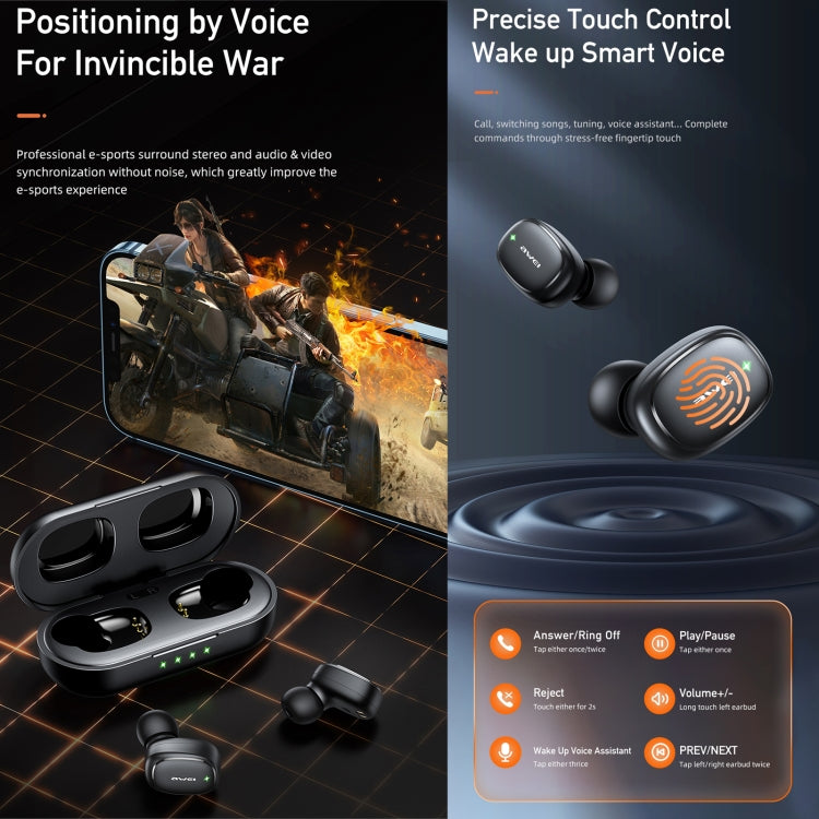 awei T13 Pro 블루투스 V5.1 스포츠 헤드셋, T13Pro