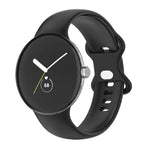 Google Pixel Watch 4 / 3 / 2 / 1 41mm 단색 실리콘 시계줄, 남성용, 여성용