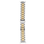 Google Pixel Watch 4 / 3 / 2 / 1 41mm용 3줄 스테인리스 스틸 메탈 시계줄