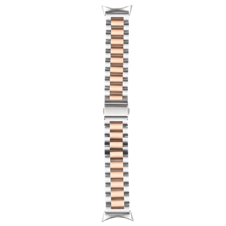 Google Pixel Watch 4 / 3 / 2 / 1 41mm용 3줄 스테인리스 스틸 메탈 시계줄
