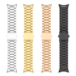 Google Pixel Watch 4 / 3 / 2 / 1 41mm용 3줄 스테인리스 스틸 메탈 시계줄