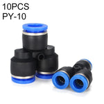 PY-14 LAIZE 2개입 플라스틱 Y형 티 감속 공압 퀵 피팅 커넥터, PY-4 (10개), PY-6 (10개), PY-8 (10개), PY-10 (10개), PY-12 (10개), PY-14 (2개), PY-16 (2개)