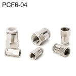 PCF6-02 LAIZE 2개 여성 나사 직선형 공압 퀵 피팅 커넥터, PCF4-01 (10개), PCF4-02 (10개), PCF6-01 (10개), PCF6-02 (2개), PCF6-03 (2개), PCF6-04 (1개), PCF8-01 (2개), PCF8-02 (2개), PCF8-03 (1개), PCF8-04 (1개), PCF10-01 (1개)