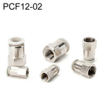 PCF6-02 LAIZE 2개 여성 나사 직선형 공압 퀵 피팅 커넥터, PCF4-01 (10개), PCF4-02 (10개), PCF6-01 (10개), PCF6-02 (2개), PCF6-03 (2개), PCF6-04 (1개), PCF8-01 (2개), PCF8-02 (2개), PCF8-03 (1개), PCF8-04 (1개), PCF10-01 (1개)