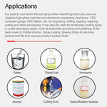 CNC Lathe Mist Coolant Lubrication Spray Engraving Machine Cooling Sprayer, Without Magnetic Base, With Magnetic Base