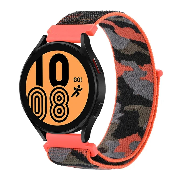 카모 나일론 루프 시계 밴드, 삼성 갤럭시 Watch5 40mm/44mm / Watch5 Pro용