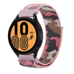 Camo Nylon Loop Watch Band, For Samsung Galaxy Watch5 40mm/44mm / Watch5 Pro
