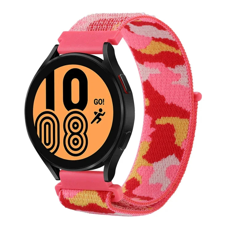Camo Nylon Loop Watch Band, For Samsung Galaxy Watch5 40mm/44mm / Watch5 Pro