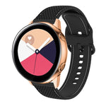 투톤 스티치 실리콘 시계 밴드, 삼성 갤럭시 Watch5 40mm/44mm / Watch5 Pro용