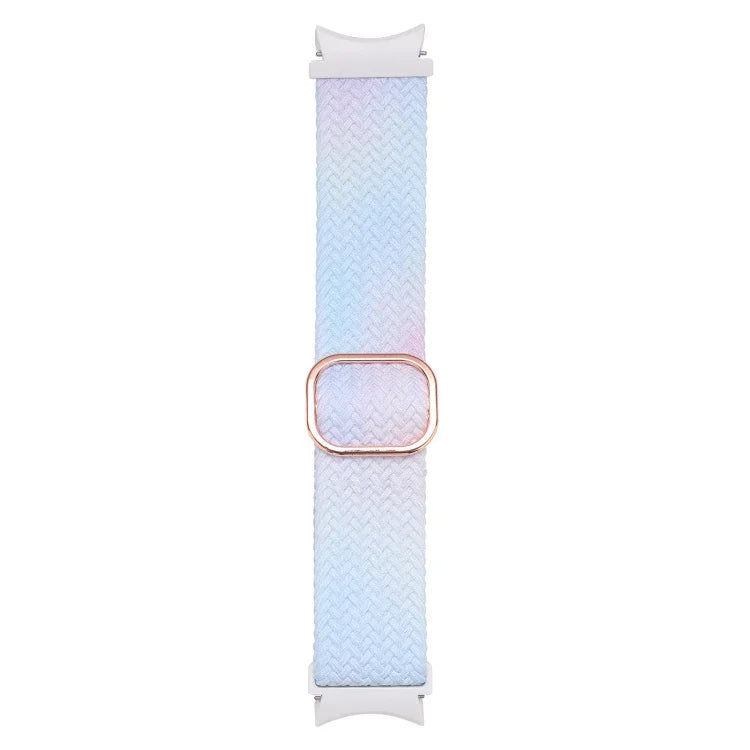 삼성 갤럭시 Watch 5 / Watch 5 Pro / Watch 4 그라데이션 색상 직조 시계 밴드