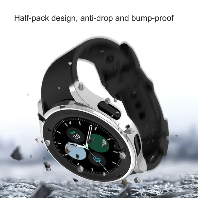 전기 도금 홀로우 하프팩 TPU 보호 케이스, 삼성 갤럭시 Watch5 Pro 45mm용