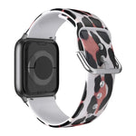 통기성 TPU 시계줄, Apple Watch 시리즈 8&7 41mm / SE 2&6&SE&5&4 40mm / 3&2&1 38mm용