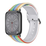 통기성 TPU 시계줄, Apple Watch 시리즈 8&7 41mm / SE 2&6&SE&5&4 40mm / 3&2&1 38mm용
