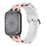통기성 TPU 시계줄, Apple Watch 시리즈 8&7 41mm / SE 2&6&SE&5&4 40mm / 3&2&1 38mm용