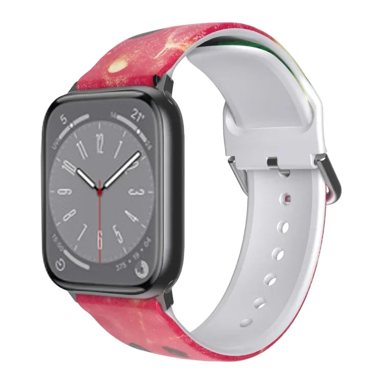통기성 TPU 시계줄, Apple Watch 시리즈 8&7 41mm / SE 2&6&SE&5&4 40mm / 3&2&1 38mm용