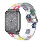통기성 TPU 시계줄, Apple Watch 시리즈 8&7 41mm / SE 2&6&SE&5&4 40mm / 3&2&1 38mm용