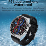 MD3MAX 1.39인치 라운드 화면 TPU 스트랩 스마트워치, 심박수 모니터링/혈중 산소 모니터링 지원, TPU 스트랩