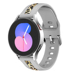 수직 결 인쇄 실리콘 시계 밴드, 삼성 갤럭시 Watch 5 40mm / 44mm, 삼성 갤럭시 Watch 5 Pro 45mm용