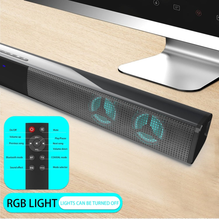 BS-28E RGB 컬러풀 분위기 조명 블루투스 스피커, BS-28E