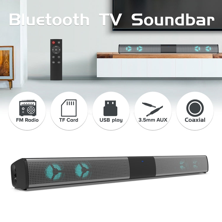 BS-28E RGB 컬러풀 분위기 조명 블루투스 스피커, BS-28E